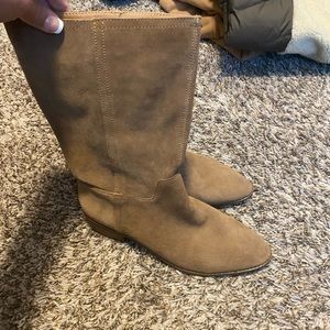 Lucky Brand Suede Boot Brand New Lefara
